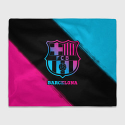Плед Barcelona - neon gradient