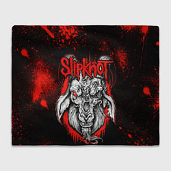 Плед Slipknot - красный козел