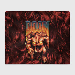 Плед DOS DOOM - Bull demon