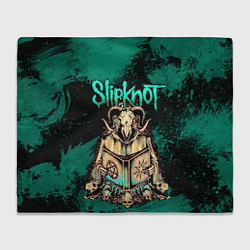 Плед флисовый Slipknot баран, цвет: 3D-велсофт