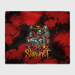 Плед Slipknot red satan