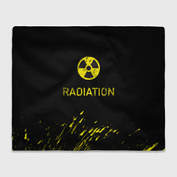 Плед Radiation - радиационная опасность