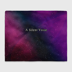 Плед A Silent Voice gradient space