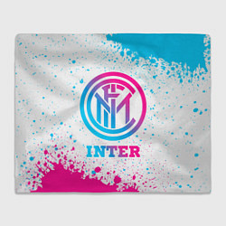 Плед Inter neon gradient style