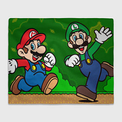 Плед Luigi & Mario