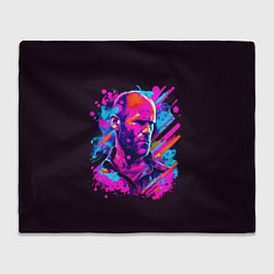 Плед Jason Statham - pop art