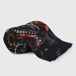 Плед флисовый Кошмарный Фокси, цвет: 3D-велсофт — фото 2