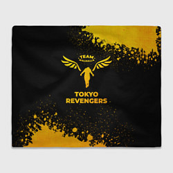 Плед Tokyo Revengers - gold gradient