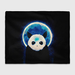 Плед флисовый Святой панда, цвет: 3D-велсофт