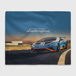 Плед Lamborghini Huracan STO - car racing