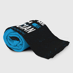 Плед флисовый Trust me Im musician dark, цвет: 3D-велсофт — фото 2