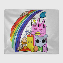 Плед Мультяшные персонажи