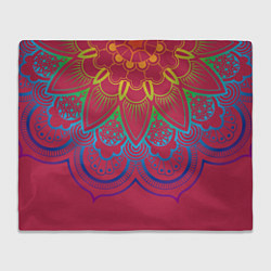 Плед Viva magenta mandala