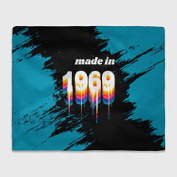 Плед флисовый Made in 1969: liquid art, цвет: 3D-велсофт