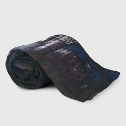 Плед флисовый Уэнсдей Аддамс, вещь, цвет: 3D-велсофт — фото 2