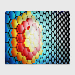 Плед Shape abstract color