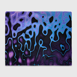 Плед флисовый Смешение фракций, цвет: 3D-велсофт