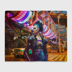 Плед Cyberpunk 2077 - neural network