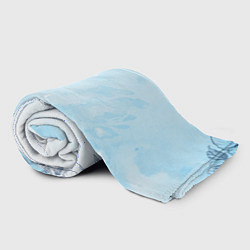 Плед флисовый Морозные узоры, цвет: 3D-велсофт — фото 2