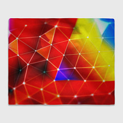 Плед Digital triangle abstract