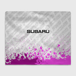 Плед Subaru pro racing: символ сверху