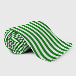 Плед флисовый Тельняшка зеленая Пограничных войск, цвет: 3D-велсофт — фото 2