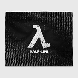 Плед Half-Life с потертостями на темном фоне