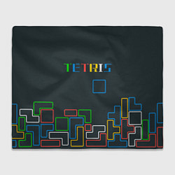 Плед Tetris neon