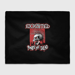 Плед Exploited - punks not dead