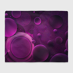 Плед Фиолетовые шары