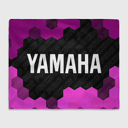 Плед Yamaha pro racing: надпись и символ