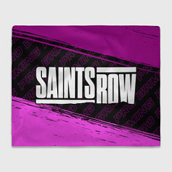 Плед Saints Row pro gaming: надпись и символ