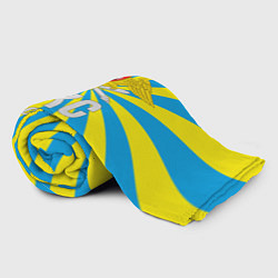 Плед флисовый ВКС России - герб, цвет: 3D-велсофт — фото 2