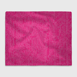 Плед флисовый Очень розовый, цвет: 3D-велсофт