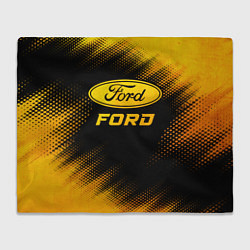 Плед Ford - gold gradient