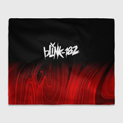 Плед Blink 182 red plasma