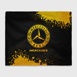 Плед Mercedes - gold gradient