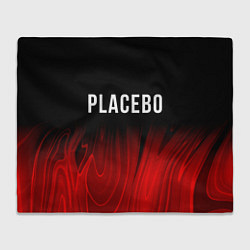 Плед флисовый Placebo red plasma, цвет: 3D-велсофт