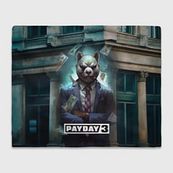 Плед Payday 3 bear