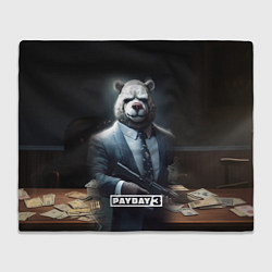 Плед Payday3 bear