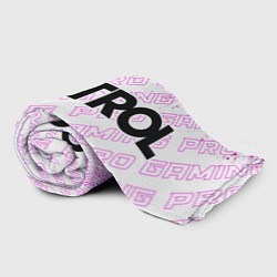 Плед флисовый Control pro gaming: надпись и символ, цвет: 3D-велсофт — фото 2