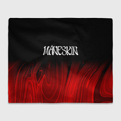 Плед флисовый Maneskin red plasma, цвет: 3D-велсофт