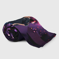 Плед флисовый Blackpink purple, цвет: 3D-велсофт — фото 2