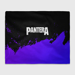Плед Pantera purple grunge