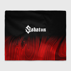 Плед Sabaton red plasma