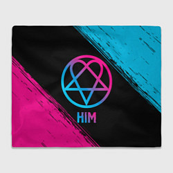 Плед HIM - neon gradient