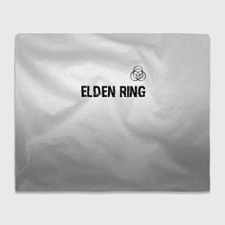 Плед Elden Ring glitch на светлом фоне: символ сверху