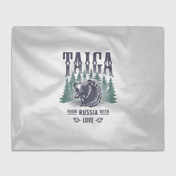 Плед Тайга - из России с любовью