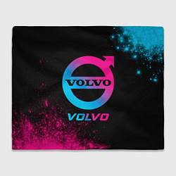 Плед Volvo - neon gradient