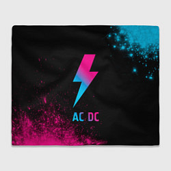 Плед AC DC - neon gradient